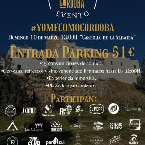 Entrada Parking Evento Comerte Córdoba 10 de Marzo 2024