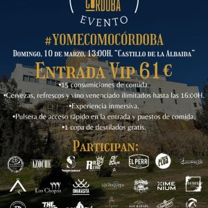Entrada VIP Evento Comerte Córdoba 10 de Marzo 2024